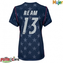 Camiseta Estados Unidos Tim Ream #13 Visitante Equipación para mujer Mundial 2026 manga corta